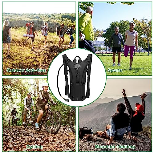 Optifit® Hydration Pack Backpack with 3L Bladder Tactical Water Bag for Hiking Biking Running Walking 3 PCS