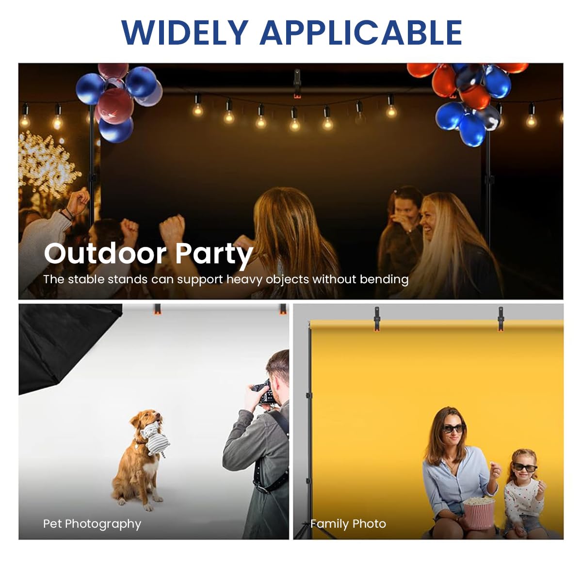 ZORBES Photo Studio Backdrop Support System