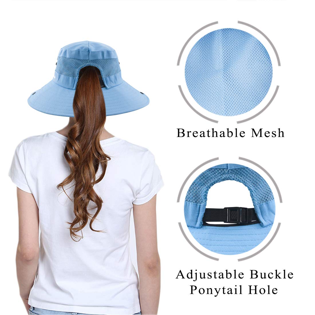 PALAY Women's Mesh Hat (PA01_Pink_Free Size)