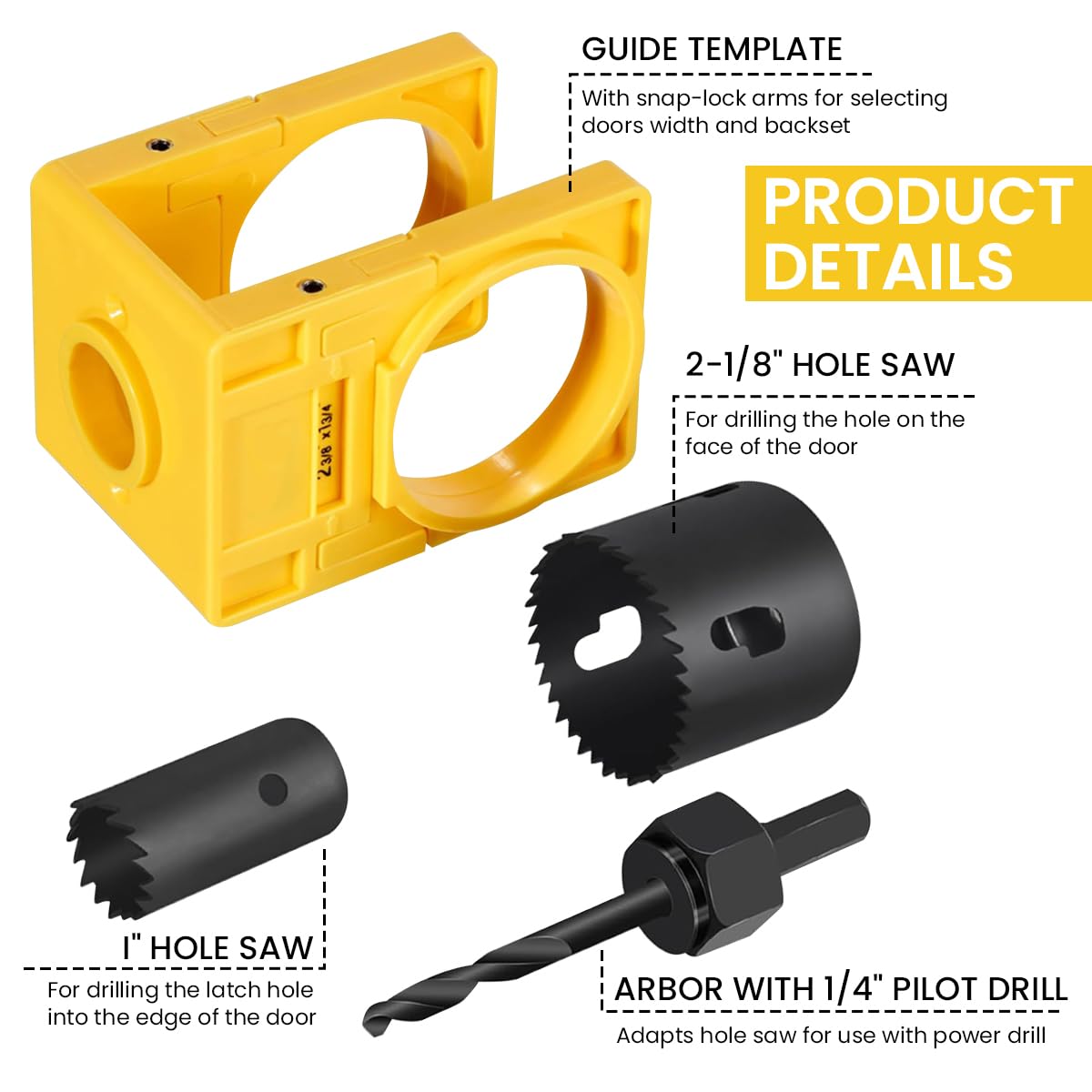 Serplex Lock Installation Kit 1-3/8