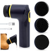 HASTHIP Electric Shoe Brush with 3 Brush Head 1200mAh USB Electric Shoe Cleaning Brush Sneaker Cleaning Kit for Leather Shoes/Bag, Sneakers, Leather Sofa Care and Maintain Tool for Shoe, Leather HASTHIP Electric Shoe Brush with 3 Brush Head 1200mAh USB Electric Shoe Cleaning Brush Sneaker Cleaning Kit for Leather Shoes/Bag, Sneakers, Leather Sofa Care and Maintain Tool for Shoe, Leather