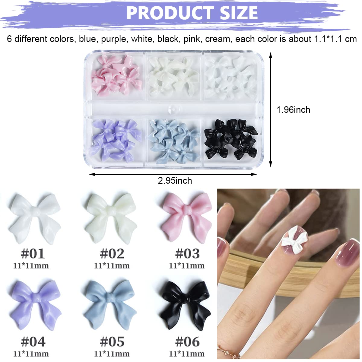 MAYCREATE 12 Grids Flower Nail Glitter Sequins Mixed Colorful Floral Nail Flakes Spring Floral Nail Glitter Charms 3D Holographic Design Flower Nail Art Glitter for Women Manicure