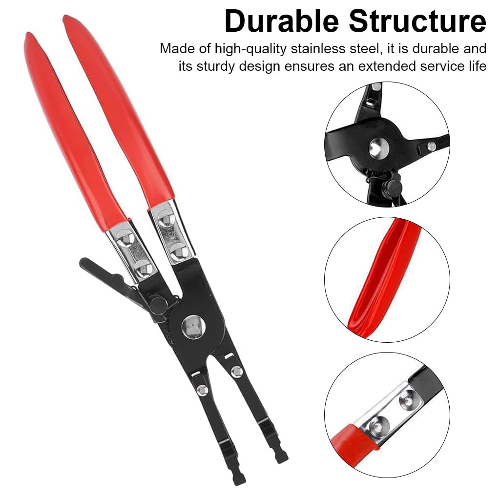 Serplex Car Soldering Plier Wire Multi-Function Welding Clamps PickUp Aid Plier Hand Tools Metal Soldering Plier for Soldering Welding Cable, for Automobile Maintenance Repairing Vehicle