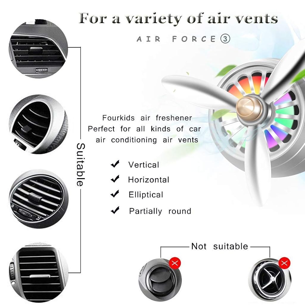 STHIRA Generic Car Fragrance Diffuser Vent Clip, Car Air Freshener Aromatherapy Essential Oil Diffuser, Aromatherapy Air Purifier, Remove Smoke and Bad Odors by Angus (Black)
