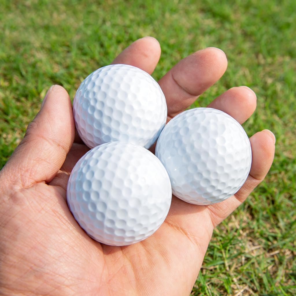 Proberos PGM Premium Golf Ball Double Layer Golf Ball High Compression Golf Ball for Distance and Straighter Shots, 3Pcs
