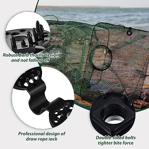 Optifit® 30pcs Clip for Fixing Net Cover in Place Plastic Universal Clip for Fixing Sunshade Bird Netting Shade Net Cover Gardening and Agriculture X3