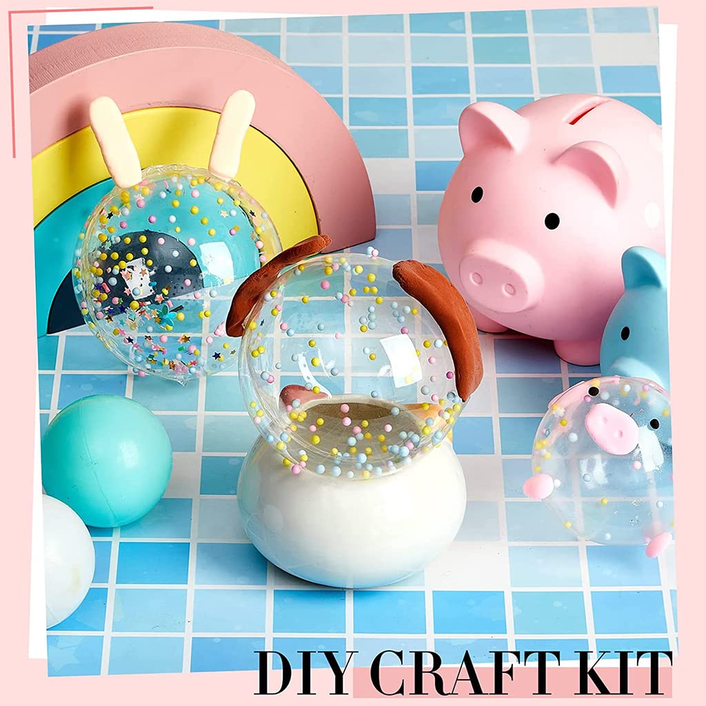 PATPAT Nano Tape Balloon DIY Kit Fun Tape, Supplies Kit with 1 Roll Nano Tape, Mini Color Beads, Sticker, Straw, Tape Bubble Kit for Birthday, Party and Wedding Supplies, Nanotech Tape Gift for Kids