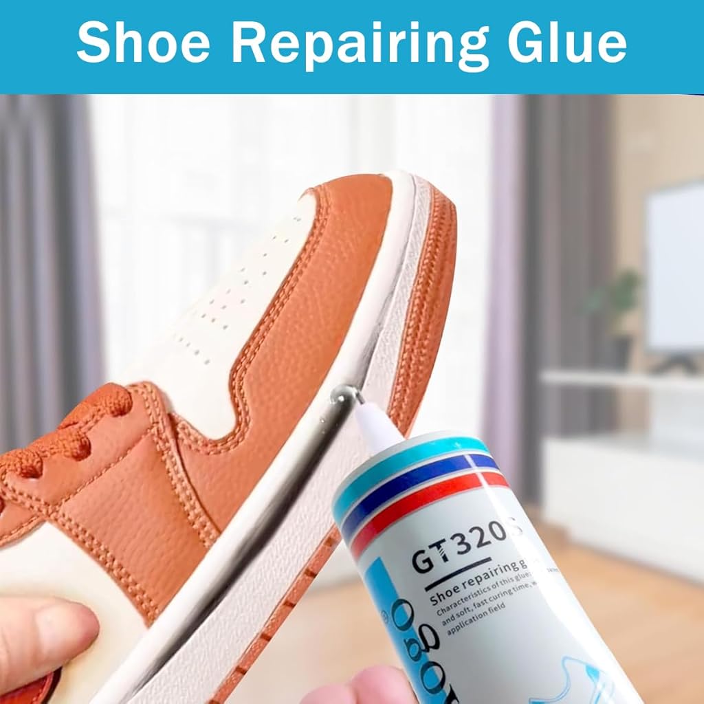HASTHIP Slow Dry Fabric Repair Liquid Glue Multi-Purpose Strong Bond Adhesive for Clothes, DIY Crafts Seamless Repair Glue for All Fabrics, Paper Crafts, Clay Craft, Felt Craft, 60ml, with 2 Pry Bars