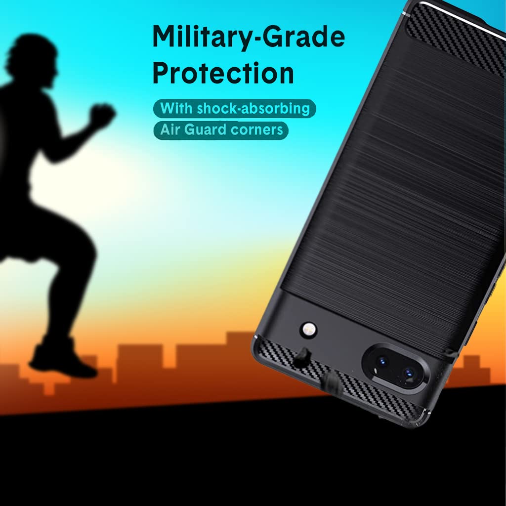 ZORBES for Google Pixel 6A Back Cover, Scratch-Resistant TPU Phone Cover for Google Pixel 6A Cover Phone Case for Google Pixel 6A Case, Slim Matte Mobile Phone Cover for Google Pixel 6A