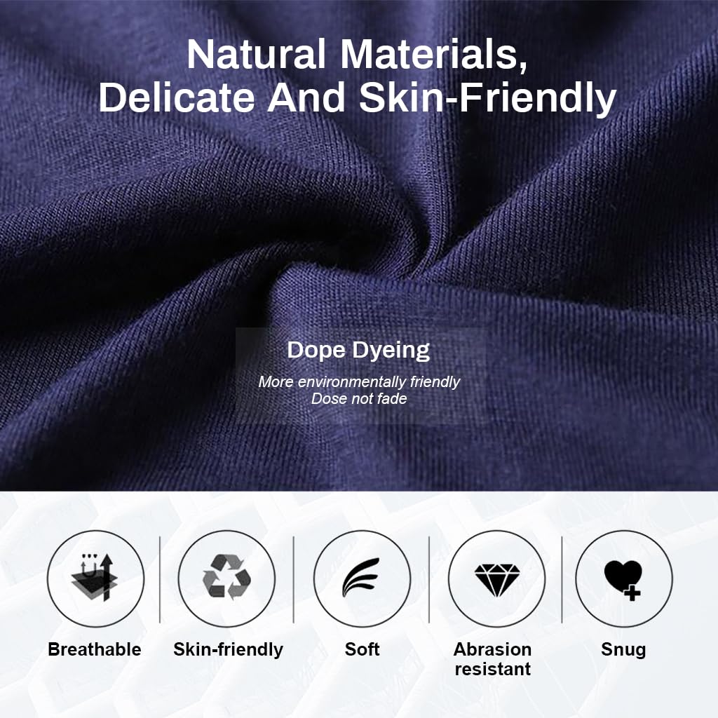 GUSTAVE 3 Pack Men's Underwear Briefs, Comfort-Fit Spandex & Fiber Blend Men Underwear Elastic Waistband Seamless, Skin-Friendly Underwear, Size 2XL for 35-39