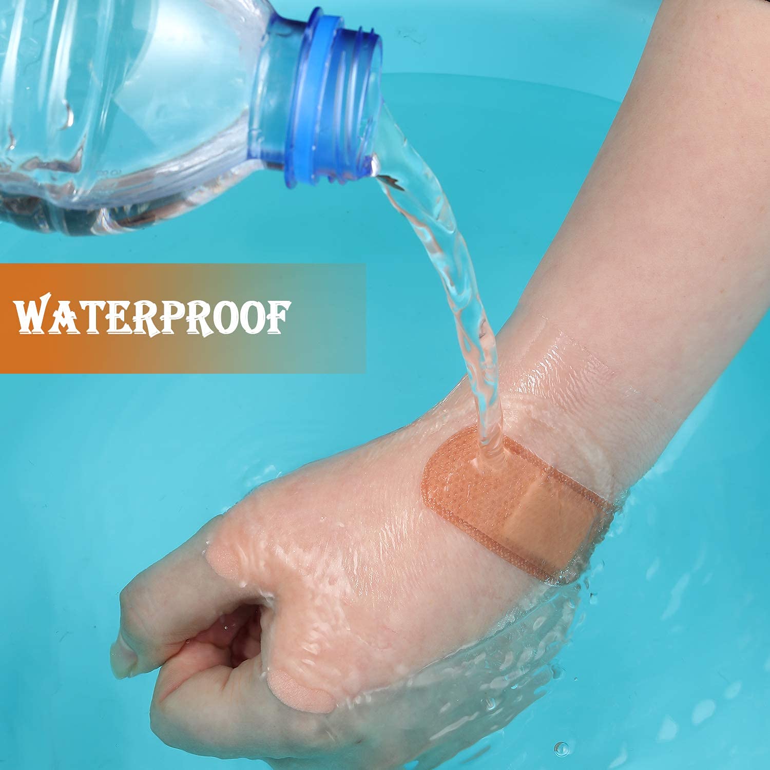 HANNEA Transparent Stretch Adhesive Bandage Waterproof Bandage Clear Adhesive Bandages Dressing Tape for Tattoos & Second Skin Healing Protection Supplies (2.7inch ¡Á 393inch) (7cm¡Á10m)