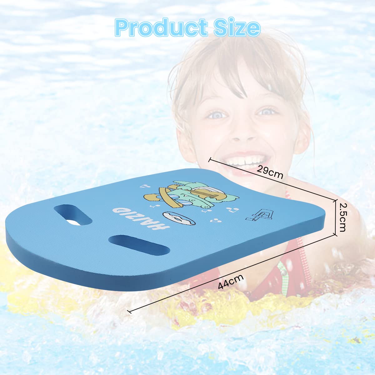 Proberos Swimming Kickboard Floating Boards for Beginner, Swimming Float Board for Pool, Swim Buoy Swimming Accessories for Kids Adults (44 * 29 * 2.5cm)