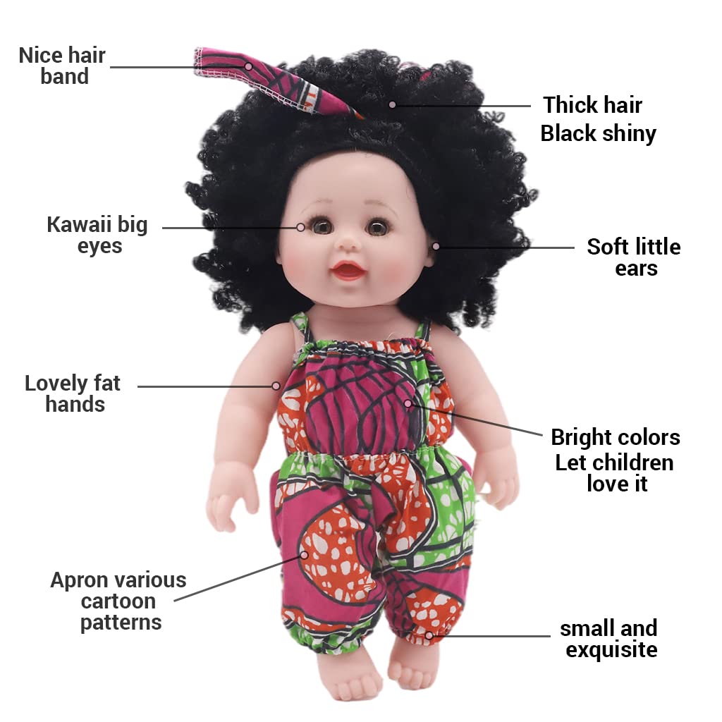 ELEPHANTBOAT Handmade Vinyl Realistic Rotatable Legs Arms with Removable Clothes Set Baby Dolls for Girls Birthday Gifts 30CM