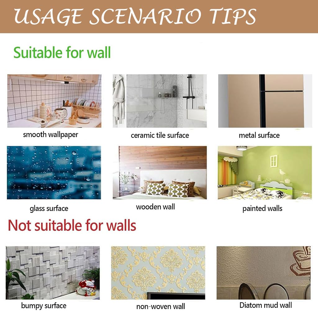 HASTHIP Wallpaper Border Peel and Stick Wall Border Sticker, Decorative Edge Strip Waterproof PVC Self Adhesive Floral Wallpaper Border for Home, Bathroom, Living Room (94.4 X 3.9 Inch Roll)