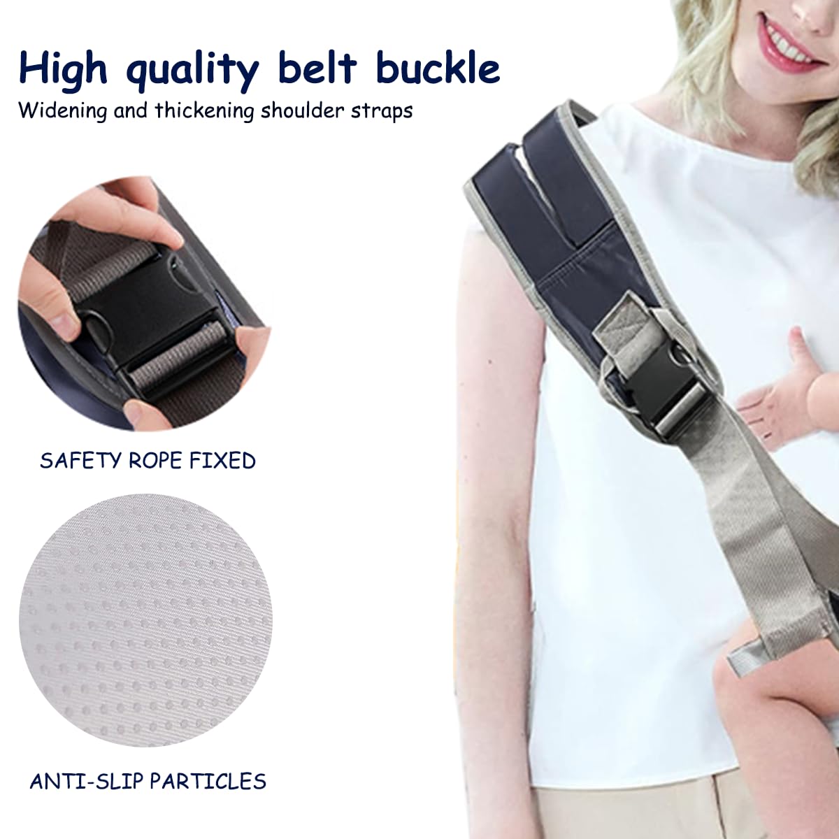SNOWIE SOFT Baby Carrier with Storage Pocket for Newborn to Toddler, Soft and Breathable Baby Carry Bags for 3-36 Months Baby, Under 15KG