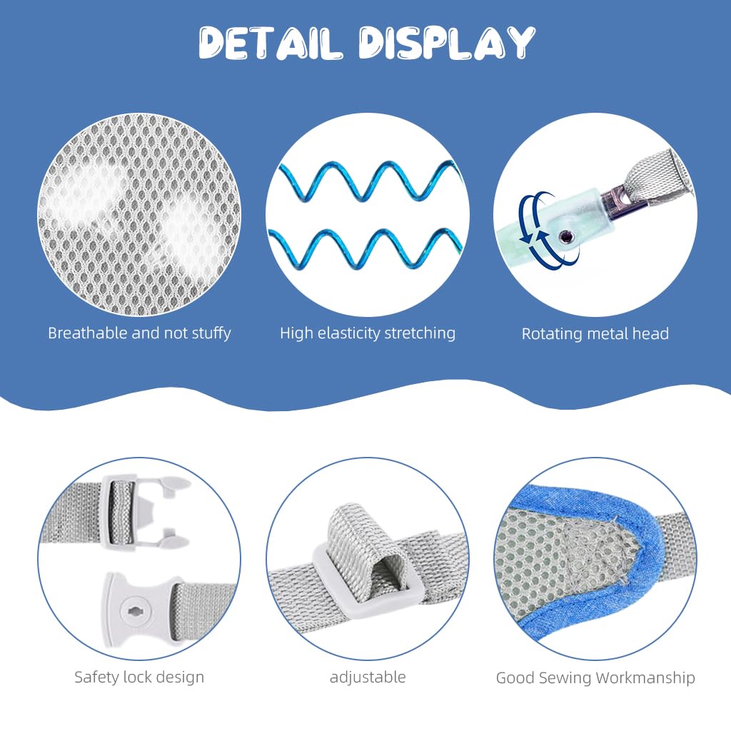 SNOWIE SOFT Toddler Leash and Harness Cartoon Backpack Style Toddlers Safety Harness with Anti Lost Wrist Link & Reflective Leash Outdoor Strolling Toddler Harness Baby Walking Support Harness