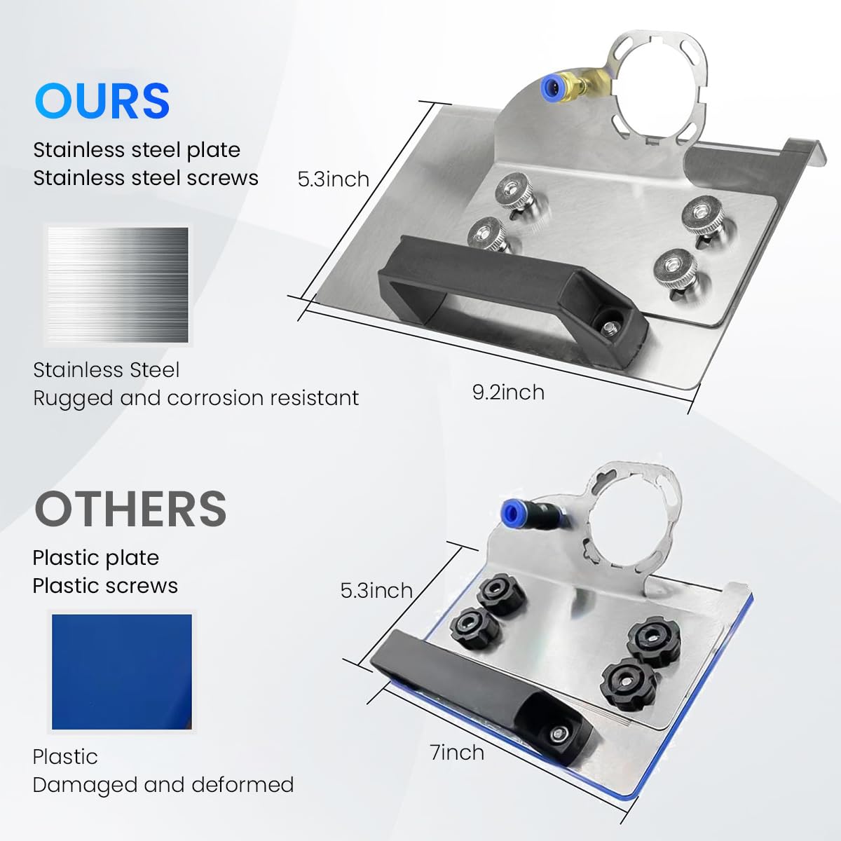 Serplex 45 Degree Tile Chamfering Tool, Angle Grinder Stand for Tile 45° Chamfer Cutting, Angle Grinder Chamfering Tool, Angle Grinder Tool for Cutting Ceramic Stone