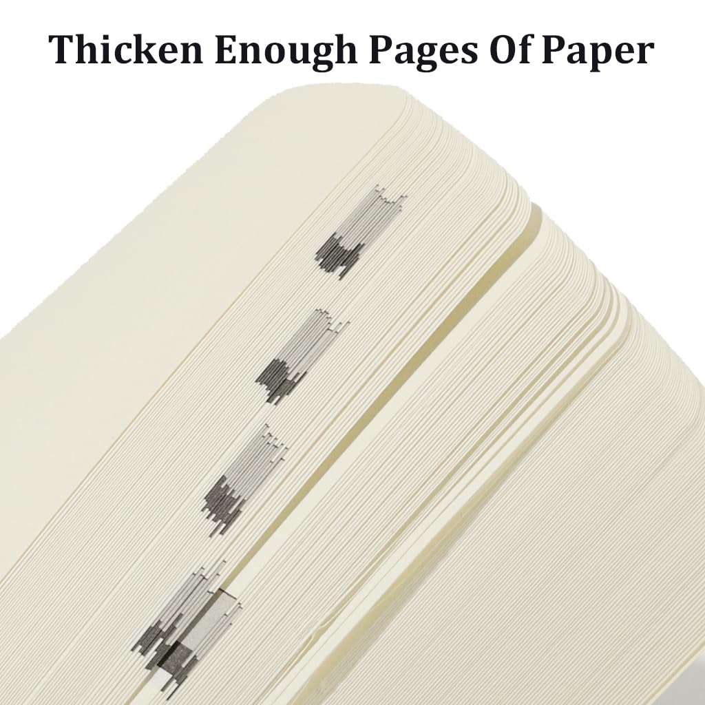 Climberty 2024 Daily Planner, A5 Daily Diary, PU Leather Cover, Pen, Refill & Gift Box, Yearly, Monthly, Daily Planner Diary, Star Golden Embossing Cover Design Daily Planner, Gift for Kids Students