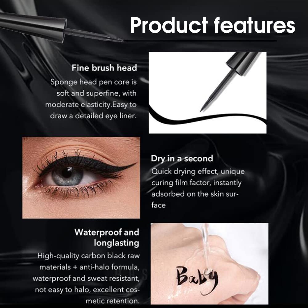 MAYCREATE 10ml Empty Mascara Bottle for Castor Oil Brush Kit Combo with Funnels Mascara Eyeliner For Women Travel (Including 2 Mascara Tubes 4 Funnels 2 Eyeliners)