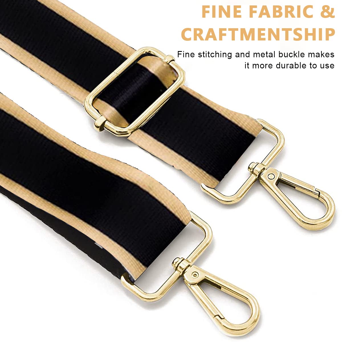 PALAY Shoulder Strap for Bag Snowflake Print Shoulder Strap Polyester Crossbody Bag Strap Replacement Adjustable Shoulder Strap for Handbag, Travel Bag, Crossbody Bag