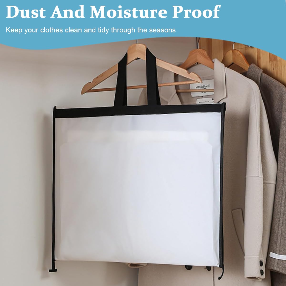 HASTHIP Gown Garment Bag for Womens Prom and Bridal Wedding Dresses, 70.8