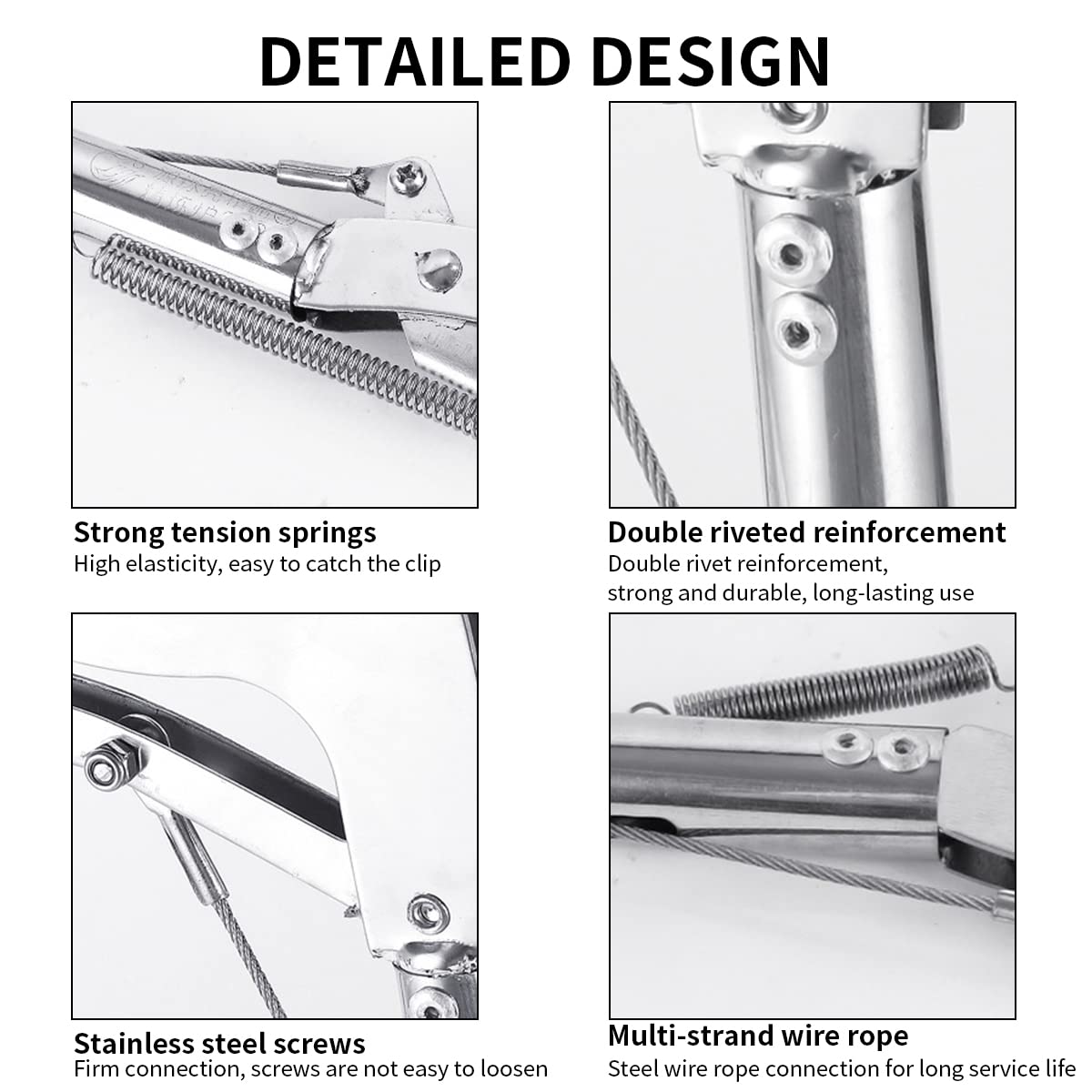 Optifit 75cm Grabber Reacher Tool with Easy to Squeeze and Grip Handle for Litter Pick Trash Pick Up, Durable Grabber Claw Pick Up Reacher Tool Assistaive Device for Elderly