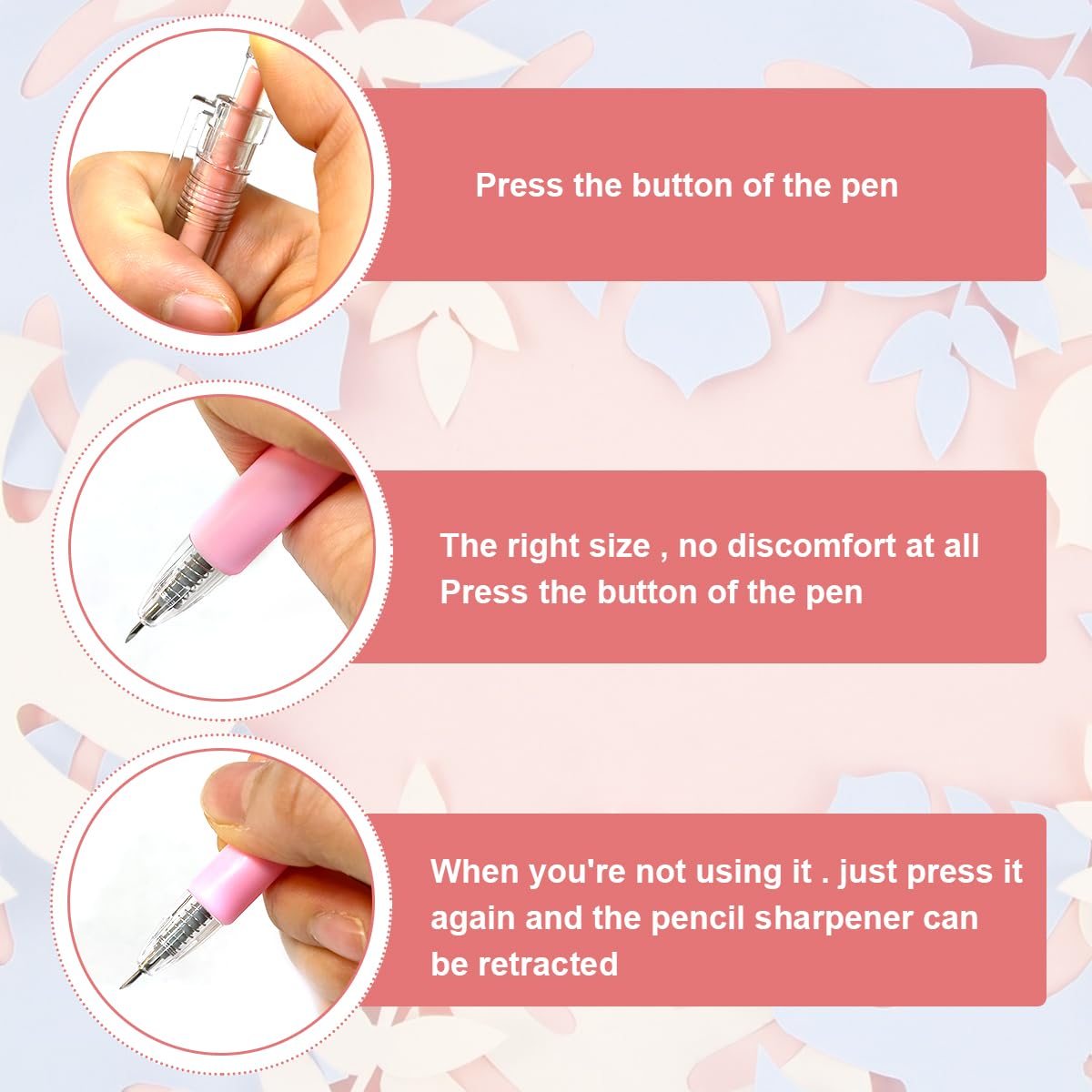 HASTHIP 6Pcs Craft Cutting Paper Pen Cutter Tool, Precision Paper Cutter Pen, Cartoon Pattern Student Utility Pen with Pocket Clip Cartoon Pattern Student Utility Cutter Pen for DIY Scrapbooking Art