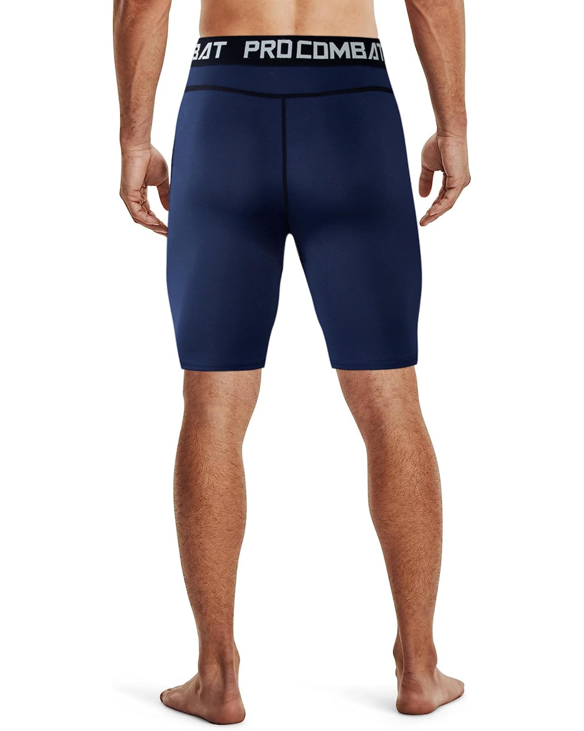 Optifit Tights for Men, Quick Dry & Stretchy Breathable Men's Compression Shorts for Gym, Running, Cycling, Swimming, Basketball, Cricket, Yoga, Football, Tennis, Badminton & Many More Sports (L)