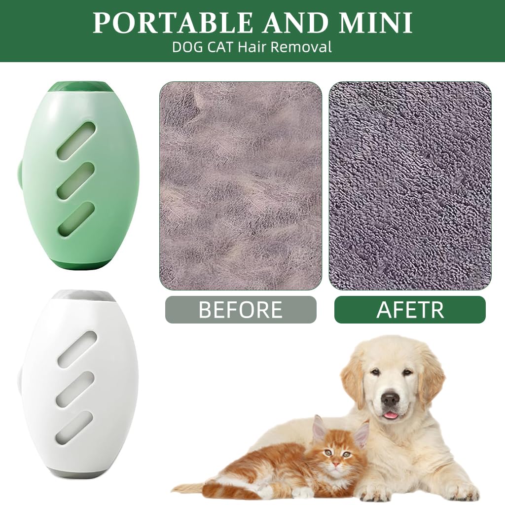 Qpets 2Pcs Reusable Gel Lint, Remove Roller Portable Lint Remove Roller Pet Hair Remove Washable Lint Roller Travel Home Lint Remover for Clothes, Sofa, Carpet