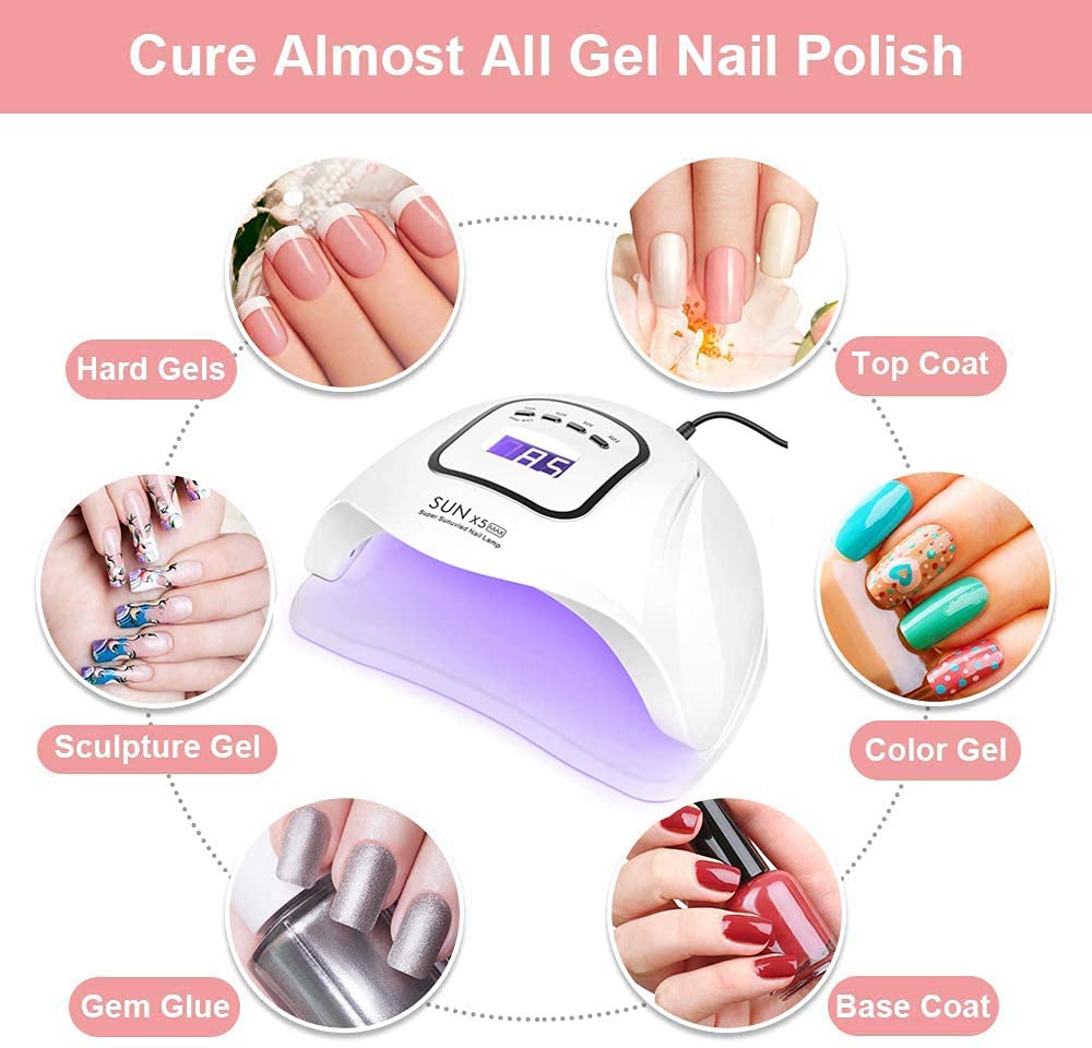 MAYCREATE Nail Dryer Light (White)