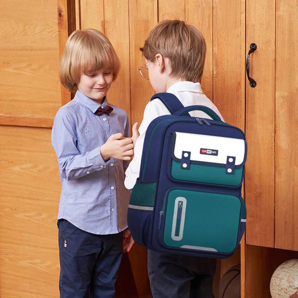 PALAY School Bags for Boys & Girls Waterproof School Backpack For Travel, Camping, Burden-relief School Bag for Kids Girl 6-12 Years Old Casual Backpack