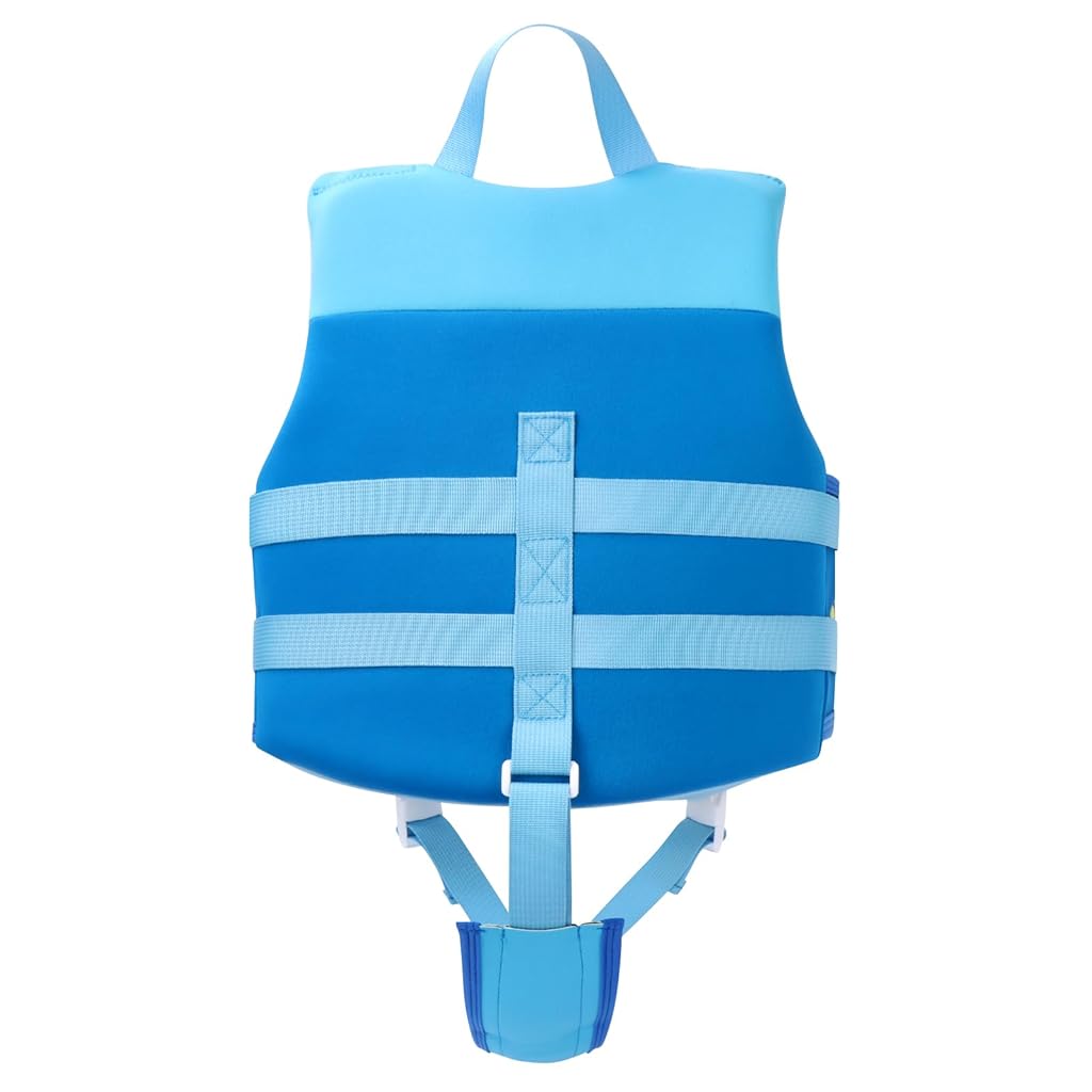 Proberos® Kids Life Jacket, for 5-7 Years Old, Swimming Vest Float Jacket Zip-up Training Buoyancy Jacket with Adjustable Thigh Fastening Straps, Pool Swim Beach Swim Life Jacket, M