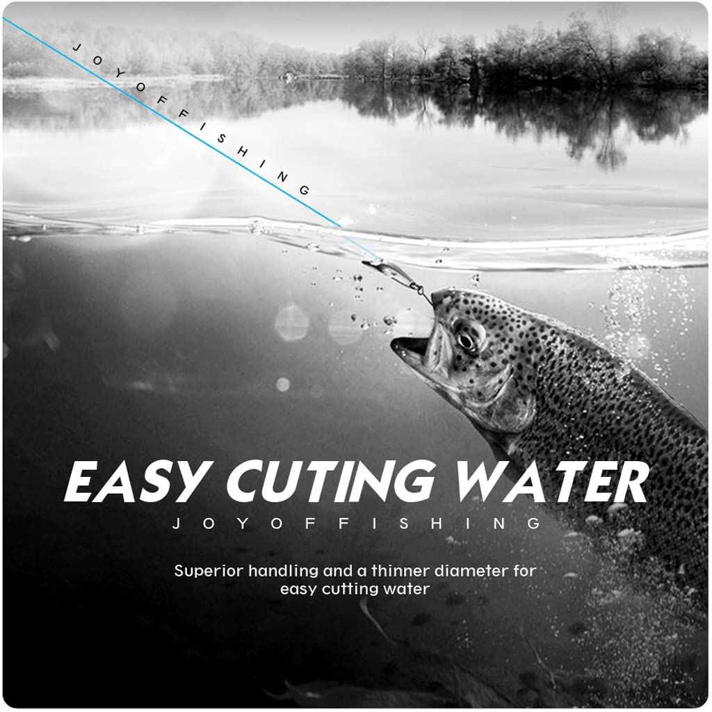 Proberos Fishing Line Super Strong 0.6MM 110LB(50KG) 100M PE 4 Strands Monofilament Braided Fishing Line Angling Accessory, Durable Fishing Wire