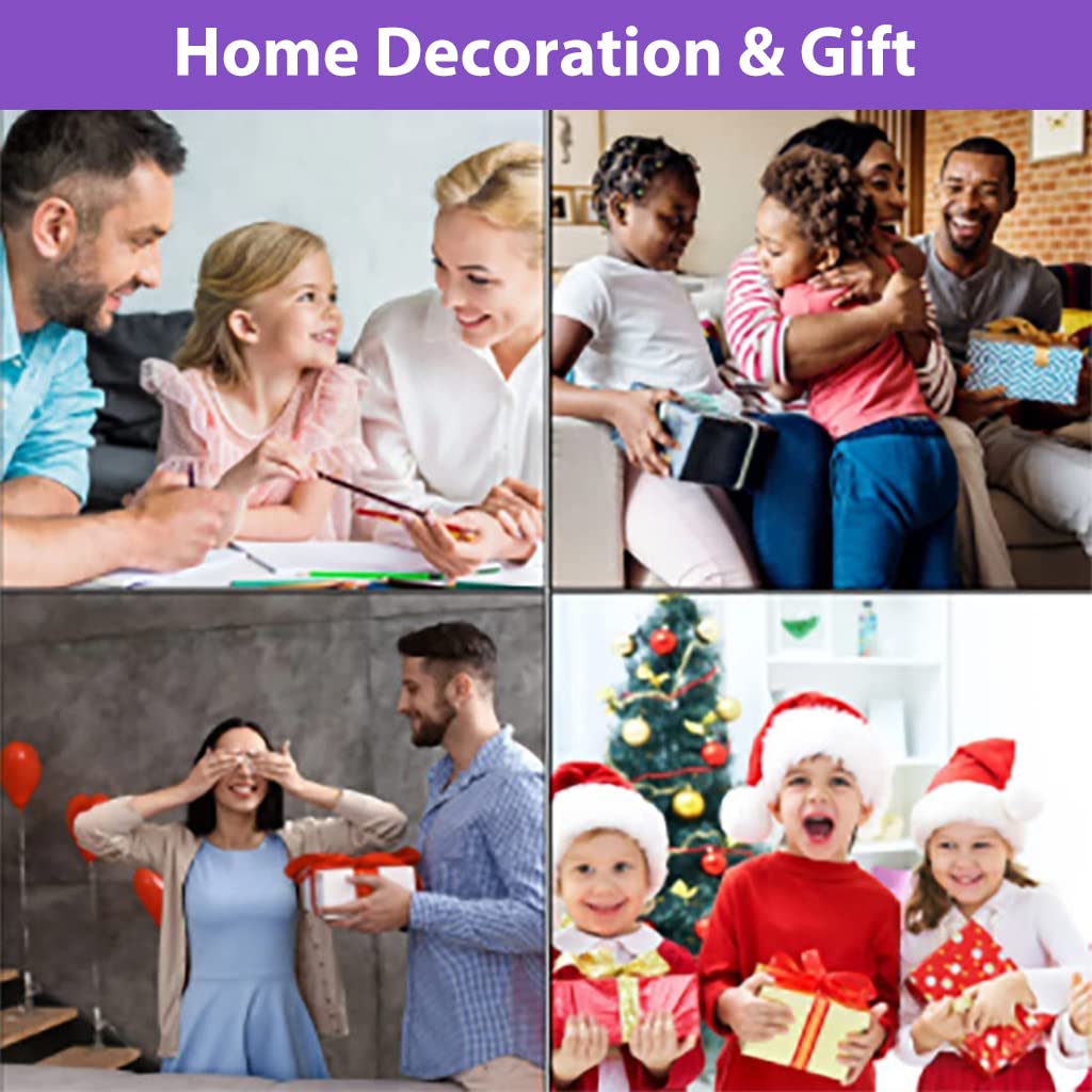 HASTHIP Diamond Painting Kit, 12x16inch White Tree of Life Diamond Painting, 5D Diamond Painting Kit for Adults & Kids, Very Suitable for Home Leisure and Wall Decoration, Gift for Kids and Adults
