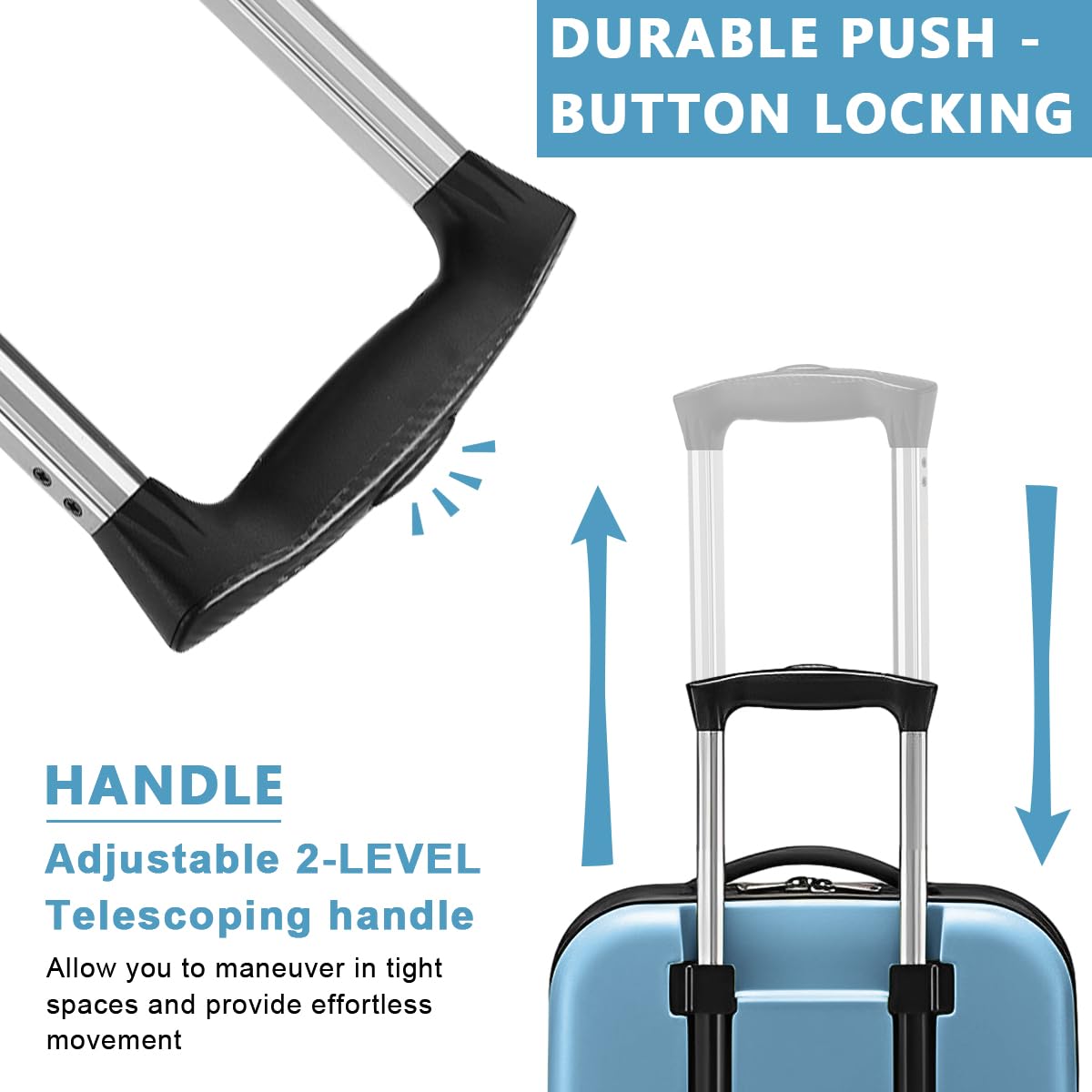 PALAY Luggage Bags for Travel 55 cms Travel Bags for Luggage Trolley with Password Lock Hard Case Travel Luggage Design Expandable Travel Suitcase for Men