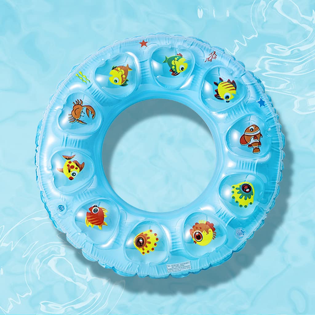 Proberos 50cm Swimming Tubes for Kids, Inflatable Thicken PVC Swimming Floats for Boys Girls Under 4 Years, Summer Fun Water Toys for Kids, Party Fun, Beach Outdoor Party Supplies