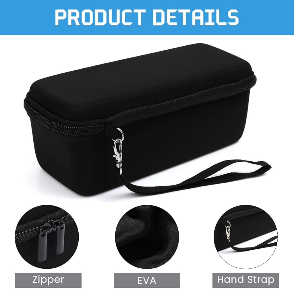 ZORBES Carry Bag for JBL Flip 5 Storage Case for JBL Flip 5 Bluetooth Speaker Hard Cover Anti-scratch Protective Case Accessories Bag for JBL Flip 5 Travel Case for JBL Flip 5