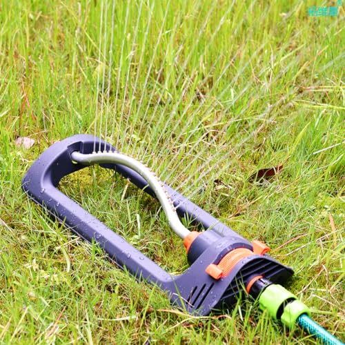 HASTHIP® Garden Sprinkler for Agriculture Watering 180° Auto Irrigation Adjustable Angle Gardening Systems Outdoor Grass Yard Lawns 2 PCS