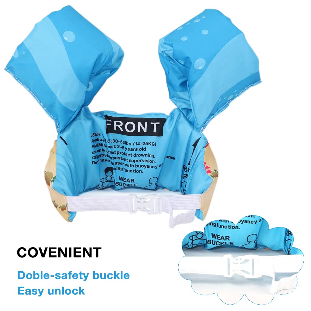Proberos Swimming Jacket Kid Life Vest Child Cute Swim Vest for Swiming Training, Infant Safety Swim Aid for Toddler Boys & Girl Uner 30kg