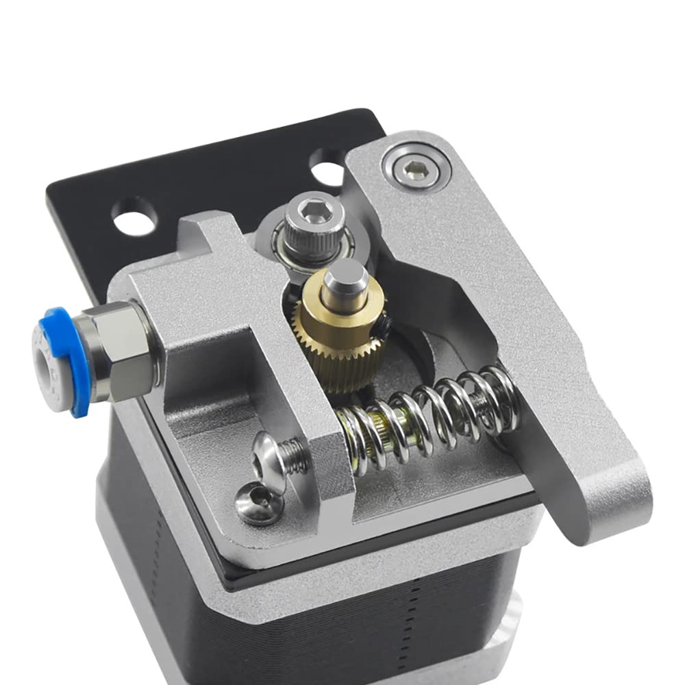 Serplex Upgrade 3D Printer Parts Extruder Metal Extruder Aluminum MK8 Bowden Extruder 40 Teeth Drive Gear for Ender 3 Pro Ender 5 Pro Plus CR-10 Series-Right Hand-use for converting dual nozzle
