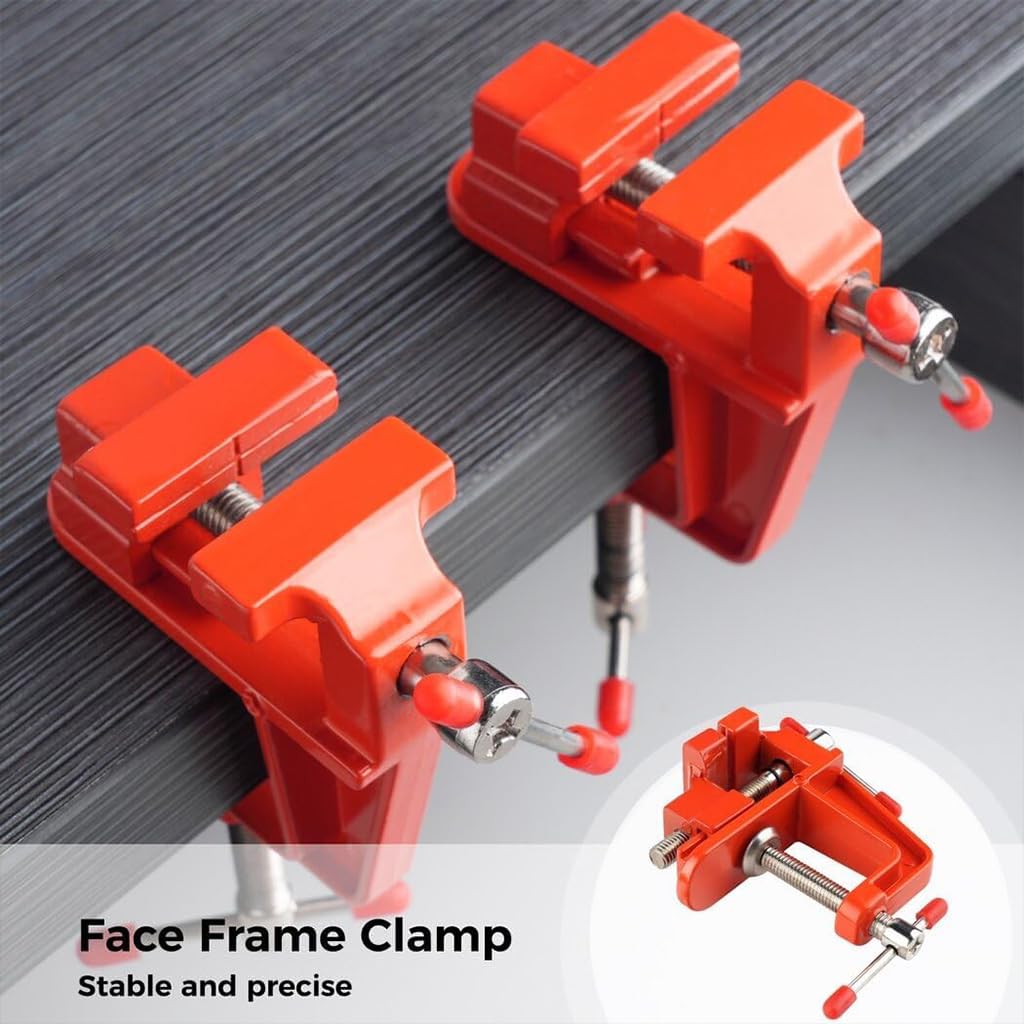 Serplex Mini Jeweler Table Clamp Small Hobby Bench Vice Work Bench Vise Bench Clamp Hobby Vise Clamp Small Table Clamp Mini Bench Vice Clamp for DIY Crafts, Jewelry Making, Metalworking