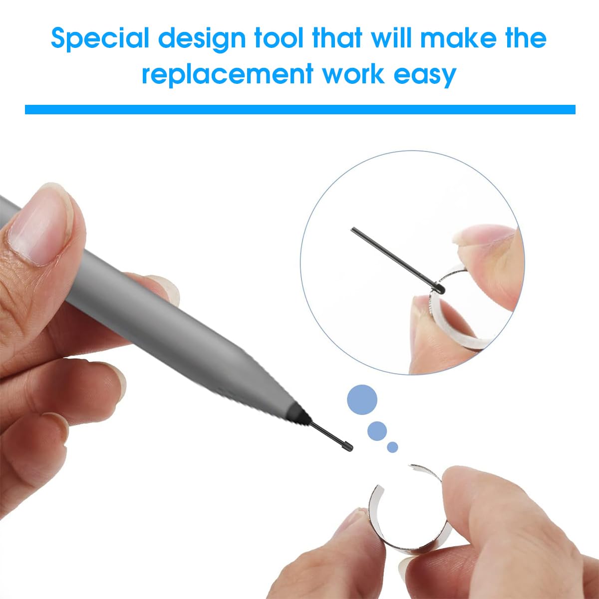 ZORBES 10pcs Remarkable Pen Tips, Replacement Pen Nibs High Sensitive Sleek Remarkable Pen Tips for Marker Pen/Marker Plus Pen, Remarkable Pen and Remarkable Plus