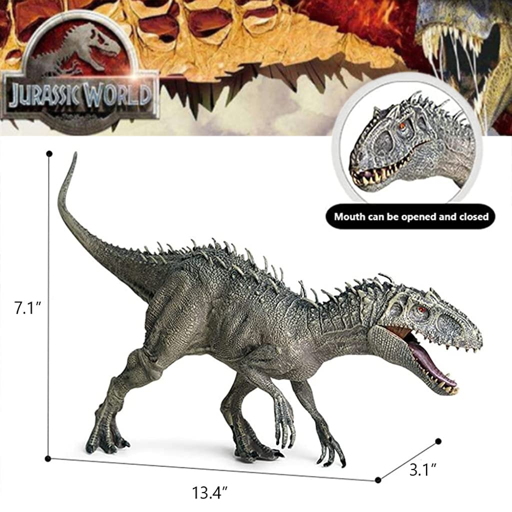 PATPAT Dinosaur Toys for Kids Big Size, Tyrannosaurus Rex Toy with Adjustable Mouth, Dinosaur Action Figures for 4 + Years Boys Gifts for Kids on Birthday (33x20x5.5cm,Tyrannosaurus rex)