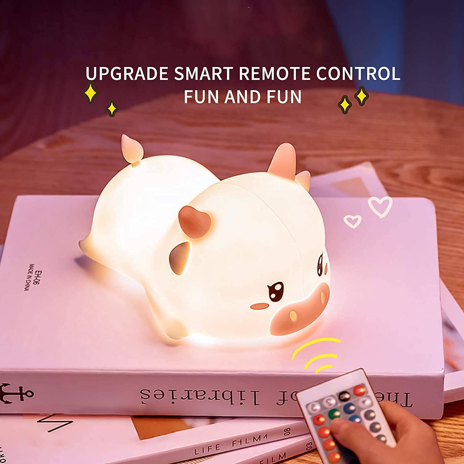 Verilux Cute Baby Night Light Toys for 2-8 Year Old, 7 Colour Changing Star Night Lights Silicone Star Night Lamp, Chargeable Battery Nightlight for Childrens Bedroom Bedside Birthday Decor Gifts