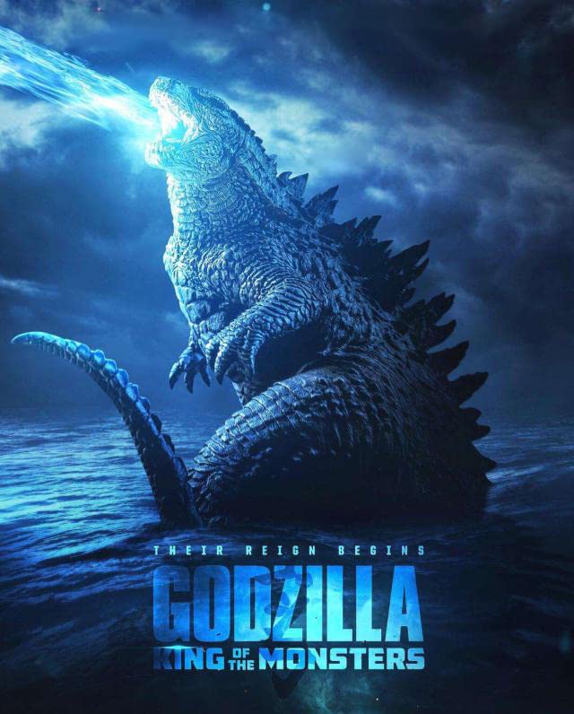 PATPAT GodZilla Toys 10PCS Desktop King of Monster Model Collection God-Zilla Action Figures Soft Touch Vinyl PVC Dinosaur Toys Monster Toy for Kids Gifts for Kids (5-7cm)