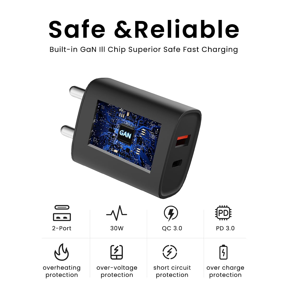 Zeitel Apple Charger 30W Fast Charging Power Adapter and 30W iPhone Cable with LCD Lighting iPhone Charger for iPhone 13/13Pro/13Pro Max/14/14Pro/14Pro Max Apple Charger and Cable