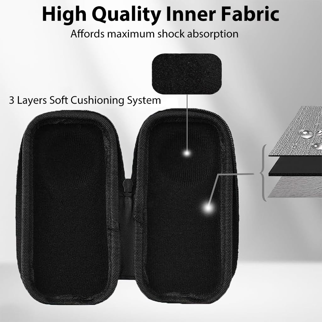 ZORBES Carrying Case for Insta360 X4 Camera, EVA Hard Shell Bag Anti-scratch Lycra Liner Design Portable Travel Carry Bag Accessories Bag for Insta360 X4 Camera