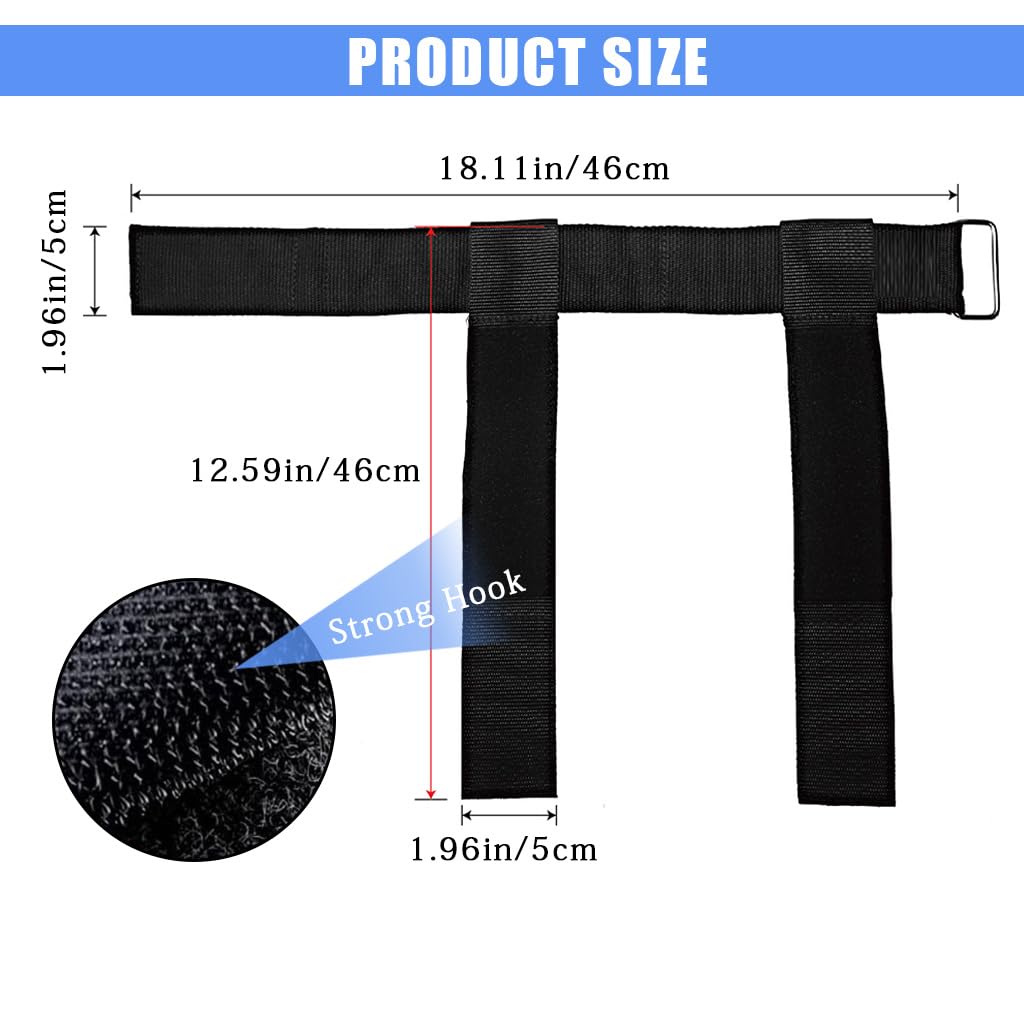 Proberos Feet Dumbbell Attachment, Tibialis Trainer Ankle Straps for Feet Weight Lifting Shin Splint, Hamstring Curls, Leg Curl Attachment at Home Gym Equipment,leg strength training