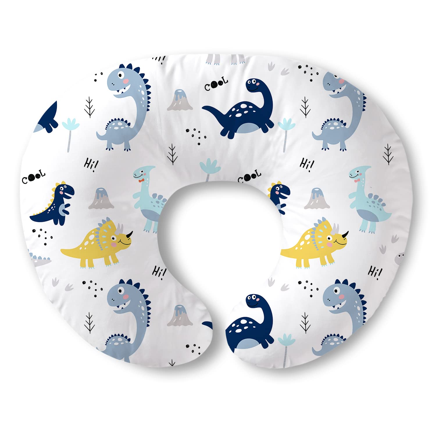 SNOWIE SOFT Baby Feeding Pillow for Breastfeeding, Nursing Pillow with Infant Support Cushion, Multi-Purpose Nursing Pad for Mom Breastfeeding Pillows for Bottle Feeding, Tummy Time