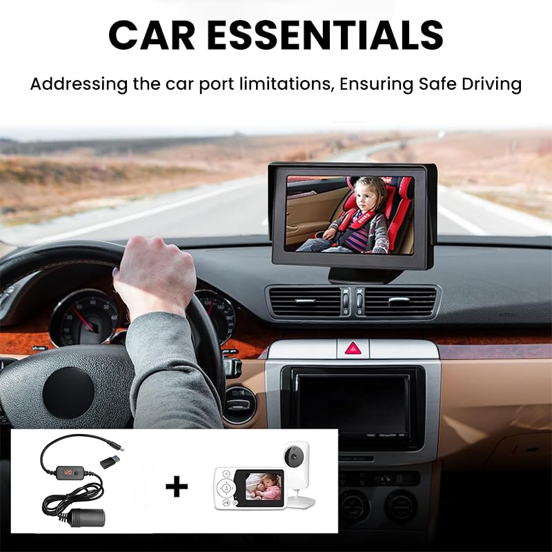 STHIRA® USB A to 12V Cigarette Lighter Adapter